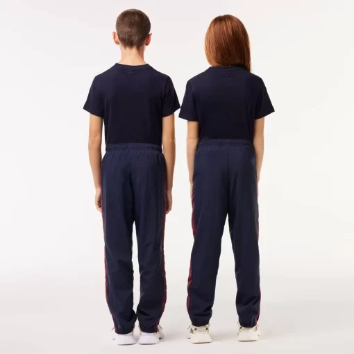 Lacoste Mädchenkleidung>Trainingshosen Mit Colourblock Navy Blau 166