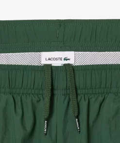 Lacoste Mädchenkleidung>Trainingshosen Mit Colourblock Dunkelgrun Smi