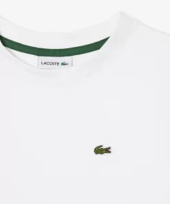 Lacoste Mädchenkleidung>T-Shirt Aus Baumwolljersey Weis 001