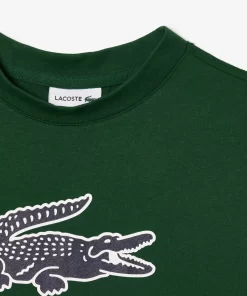 Lacoste Jungenkleidung>T-Shirt Aus Bedrucktem Baumwolljersey Grun 132