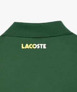 Lacoste Tennis>Ultra-Dry Colourblock Tennis Poloshirt Grun / Weis 291