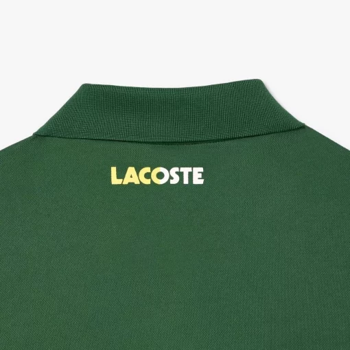 Lacoste Tennis>Ultra-Dry Colourblock Tennis Poloshirt Grun / Weis 291