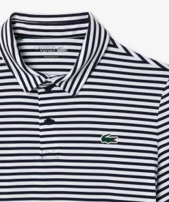 Lacoste Golf>Ultra-Dry Golf Poloshirt Mit Stretch Und Uv-Schutz Navy Blau / Weis 525