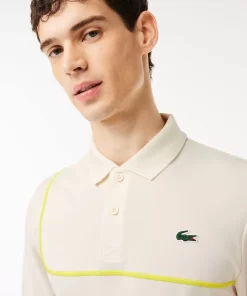 Lacoste Tennis>Ultra-Dry Pique Tennis Poloshirt Weis Avx