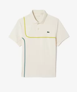 Lacoste Tennis>Ultra-Dry Pique Tennis Poloshirt Weis Avx