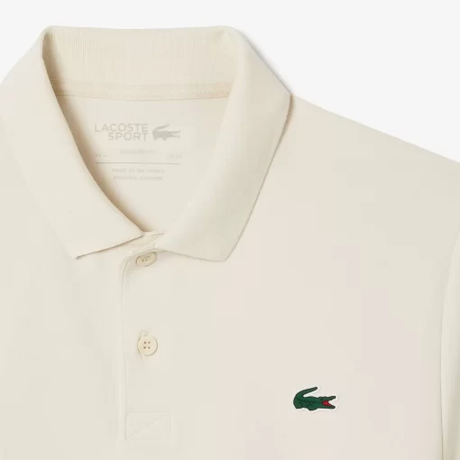 Lacoste Tennis>Ultra-Dry Pique Tennis Poloshirt Weis Avx