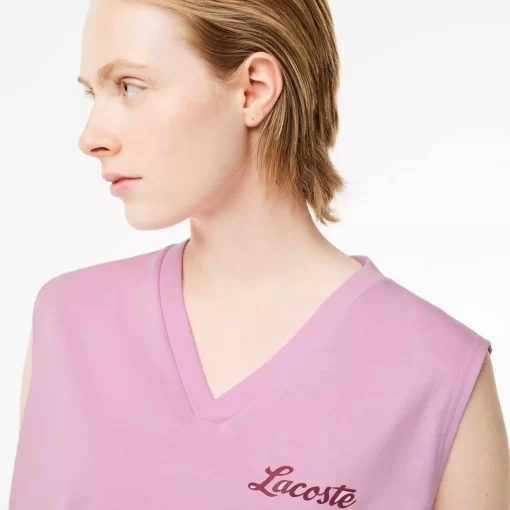 Lacoste Sportbekleidung>Ultra-Dry Sport-Top Mit -Aufdruck Rosa Ixv