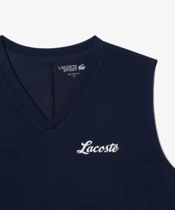 Lacoste Sportbekleidung>Ultra-Dry Sport-Top Mit -Aufdruck Navy Blau 166