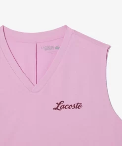 Lacoste Sportbekleidung>Ultra-Dry Sport-Top Mit -Aufdruck Rosa Ixv