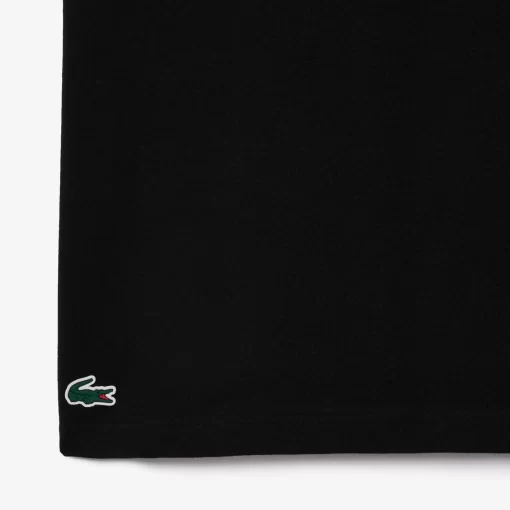 Lacoste Sportbekleidung>Ultra-Dry Sport-T-Shirt Mit Aufdruck Schwarz 031