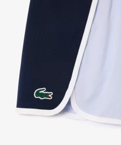 Lacoste Sportbekleidung>Ultra-Dry Stretch Colour-Block Sport Shorts Hellblau / Navy Blau X1J