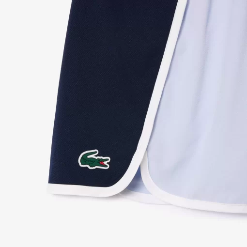 Lacoste Sportbekleidung>Ultra-Dry Stretch Colour-Block Sport Shorts Hellblau / Navy Blau X1J