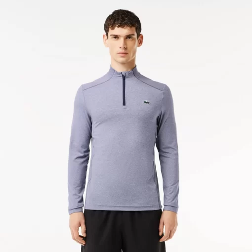 Lacoste Sportbekleidung>Ultra-Dry Stretch Sport-Sweatshirt Heidekraut Blau Iuh