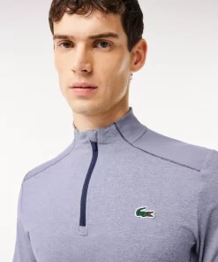 Lacoste Sportbekleidung>Ultra-Dry Stretch Sport-Sweatshirt Heidekraut Blau Iuh