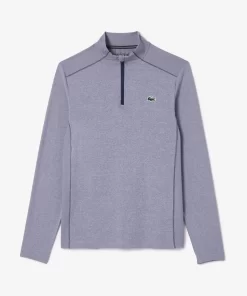 Lacoste Sportbekleidung>Ultra-Dry Stretch Sport-Sweatshirt Heidekraut Blau Iuh