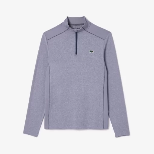 Lacoste Sportbekleidung>Ultra-Dry Stretch Sport-Sweatshirt Heidekraut Blau Iuh