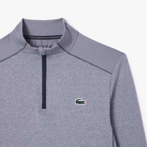 Lacoste Sportbekleidung>Ultra-Dry Stretch Sport-Sweatshirt Heidekraut Blau Iuh