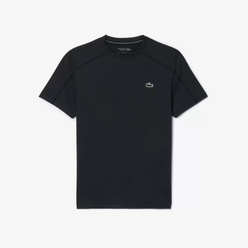 Lacoste Sportbekleidung>Ultra-Dry Stretch Sport-T-Shirt Heidekraut Grau Is2