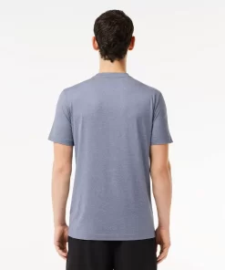 Lacoste Sportbekleidung>Ultra-Dry Stretch Sport-T-Shirt Heidekraut Blau Iuh