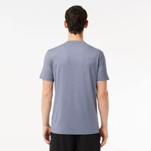 Lacoste Sportbekleidung>Ultra-Dry Stretch Sport-T-Shirt Heidekraut Blau Iuh