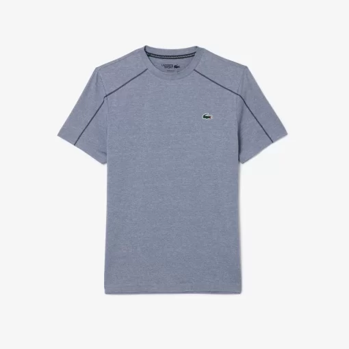 Lacoste Sportbekleidung>Ultra-Dry Stretch Sport-T-Shirt Heidekraut Blau Iuh