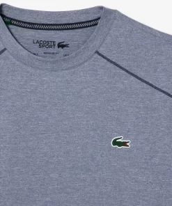 Lacoste Sportbekleidung>Ultra-Dry Stretch Sport-T-Shirt Heidekraut Blau Iuh