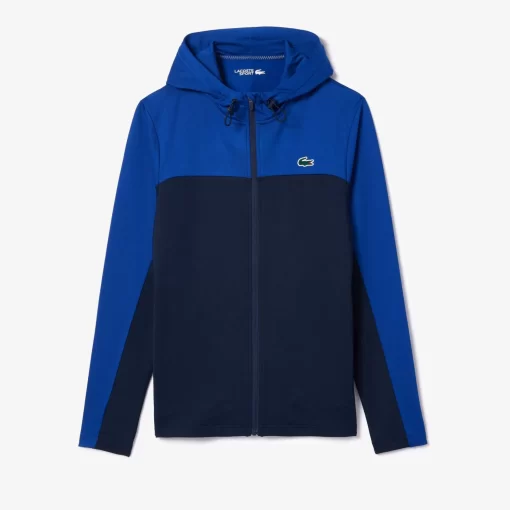 Lacoste Sportbekleidung>Ultra-Dry Tennis-Hoodie Navy Blau 9N6