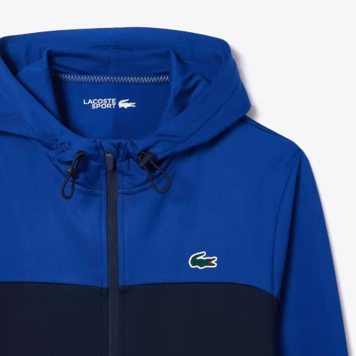 Lacoste Sportbekleidung>Ultra-Dry Tennis-Hoodie Navy Blau 9N6