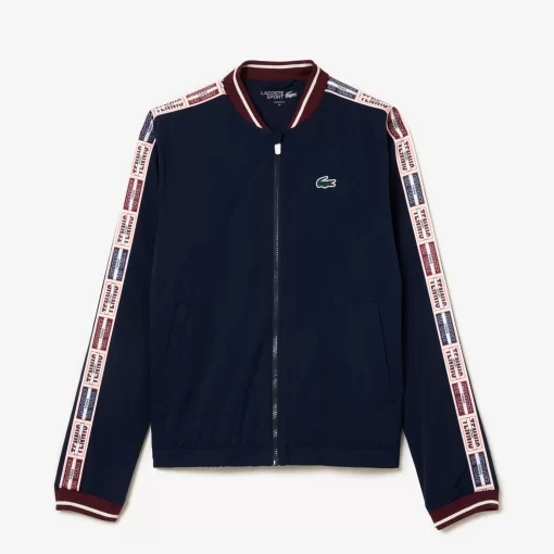 Lacoste Fitnessstudio & Training>Ultra-Dry Tennisjacke Aus Recycelten Fasern Navy Blau 166