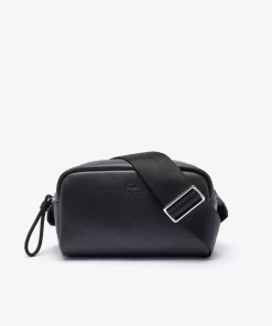 Lacoste Crossbody Taschen>Umhangetasche Aus Leder Black 000