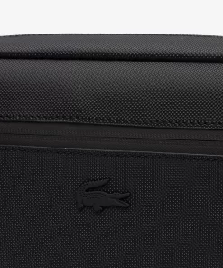 Lacoste Umhangetaschen & Gürteltaschen>Umhangetasche Aus Pique Black 000