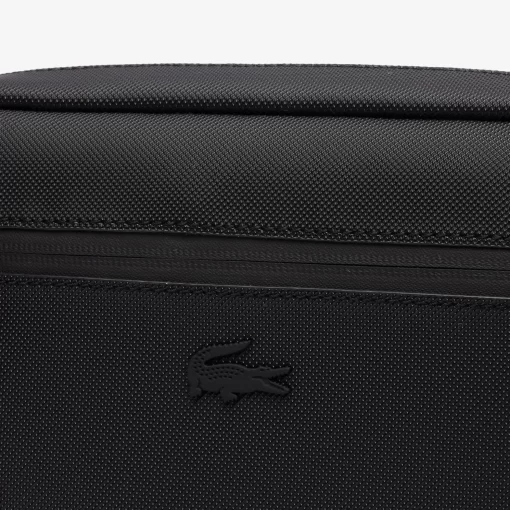 Lacoste Umhangetaschen & Gürteltaschen>Umhangetasche Aus Pique Black 000