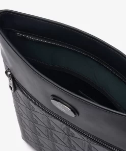 Lacoste Umhangetaschen & Gürteltaschen>Umhangetasche Slimline Mit Monogramm Und Strukturiertem Motiv Black 000