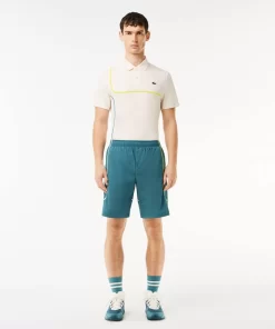 Lacoste Tennis>Ungefutterte Tennis-Trainingsshorts Blau Iy4