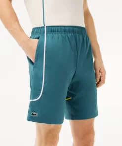 Lacoste Tennis>Ungefutterte Tennis-Trainingsshorts Blau Iy4