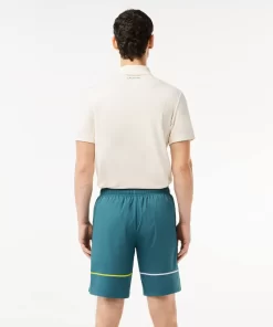 Lacoste Tennis>Ungefutterte Tennis-Trainingsshorts Blau Iy4