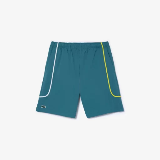 Lacoste Tennis>Ungefutterte Tennis-Trainingsshorts Blau Iy4