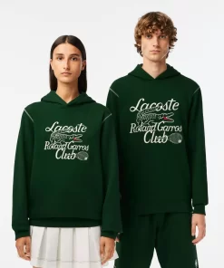 Lacoste Sportbekleidung>Unisex Hoodie Sport French Open Edi Grun 132