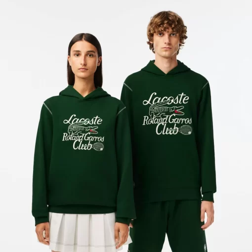 Lacoste Sportbekleidung>Unisex Hoodie Sport French Open Edi Grun 132