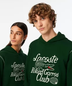 Lacoste Sportbekleidung>Unisex Hoodie Sport French Open Edi Grun 132