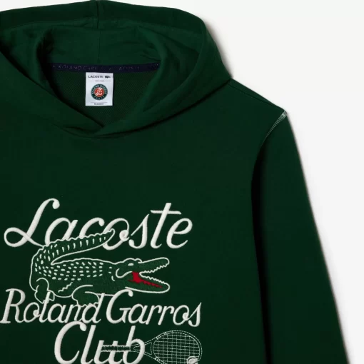 Lacoste Sportbekleidung>Unisex Hoodie Sport French Open Edi Grun 132