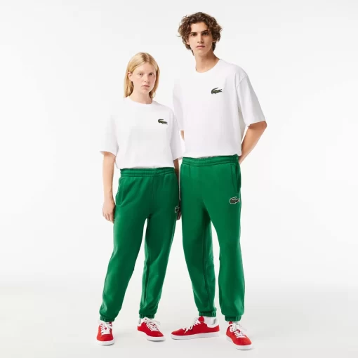 Lacoste Hosen & Shorts>Unisex Jogger Trainingshose Aus Bio-Baumwollfleece Grun Cnq