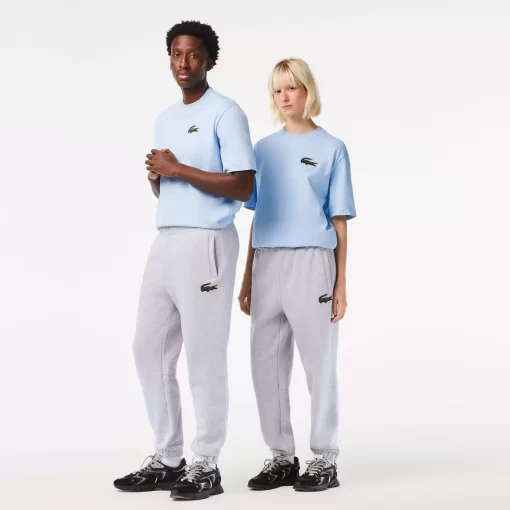 Lacoste Hosen & Shorts>Unisex Jogger Trainingshose Aus Bio-Baumwollfleece Heidekraut Grau Cca