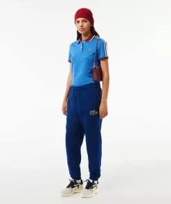 Lacoste Hosen & Shorts>Unisex Jogger Trainingshose Aus Bio-Baumwollfleece Navy Blau F9F