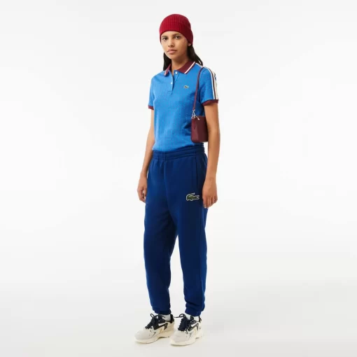 Lacoste Hosen & Shorts>Unisex Jogger Trainingshose Aus Bio-Baumwollfleece Navy Blau F9F