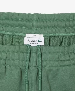 Lacoste Hosen & Shorts>Unisex Jogger Trainingshose Aus Bio-Baumwollfleece Khaki Grun Kx5