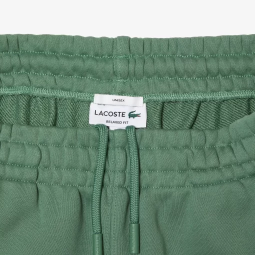 Lacoste Hosen & Shorts>Unisex Jogger Trainingshose Aus Bio-Baumwollfleece Khaki Grun Kx5