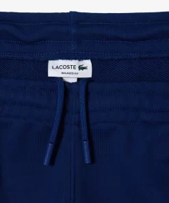 Lacoste Hosen & Shorts>Unisex Jogger Trainingshose Aus Bio-Baumwollfleece Navy Blau F9F