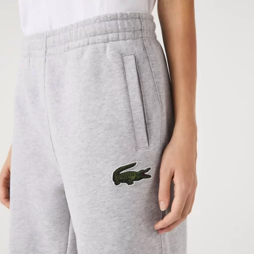 Lacoste Hosen & Shorts>Unisex Jogger Trainingshose Aus Bio-Baumwollfleece Heidekraut Grau Cca