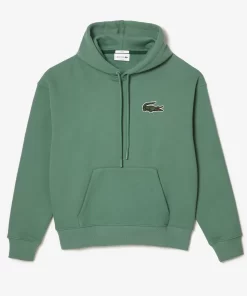 Lacoste Sweatshirts>Unisex Jogger-Sweatshirt Aus Bio-Baumwolle Khaki Grun Kx5